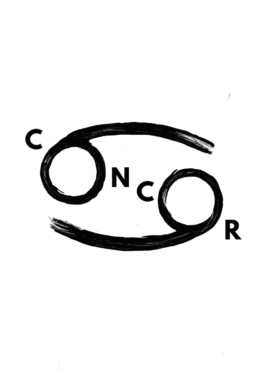 CANCER - T-Shirts (Black Letters)