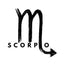 SCORPIO - Crews & Hoods (Black Letters)